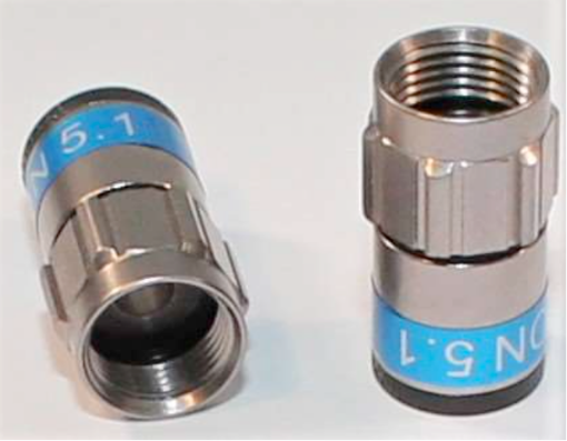 F-6-TD SELF INSTALL 5.1 NiTin TRUE DROP (99909636-04) - Connector RG6