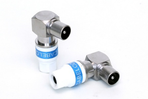 90-IECM-56 5.1 SELF INSTALL (99909692) - 90 deg. IEC Self Install Connector RG6