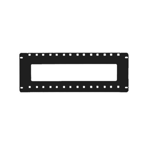 Slika Bracket 19” 4U for 7 separators - black mat