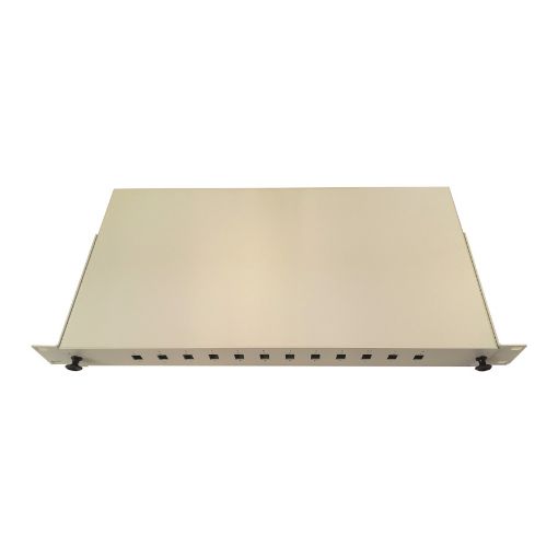 Picture of p-panel SLIDE 1U 12SC duplex (vertical) grey                                                                                                                                                                                                                   