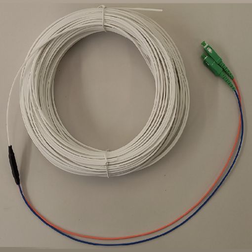 Picture of Pigtail (drop) VIPER 2J G.657.A1 2x SC APC white 20m
