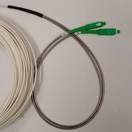 Picture of Pigtail (drop) VIPER 2J G.657.A1 2x SC APC white 60m