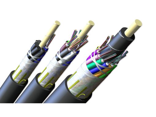 Picture of ADSS Aramid Single Jacket Cable up to 200m span LT 2.3