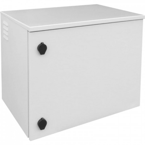 Outdoor Mast-Mounted Telecom. Cabinet 19” 9U, Ventilated 430x590x520mm