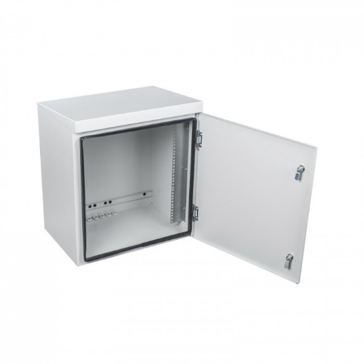 Outdoor Mast-Mounted Telecom. Cabinet 19” 12U 430x590x660mm