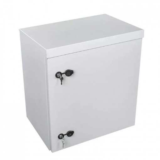 Outdoor Mast-Mounted Telecom. Cabinet 19” 6U 400x590x450mm