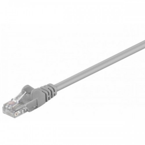 Patch Cable U-UTP, CAT5, RJ45, Gray 10m