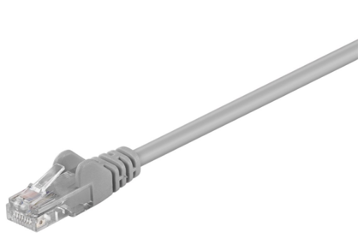 Patch Cable U-UTP, CAT5, RJ45, Gray 2m