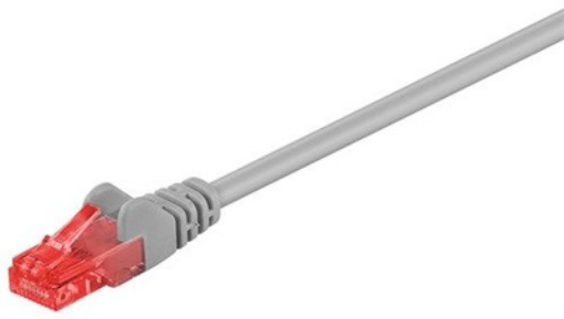 Patch Cable U-UTP, CAT6, RJ45, Gray 2m