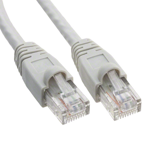 Patch Cable U-UTP, CAT6, RJ45, Gray 0,5m