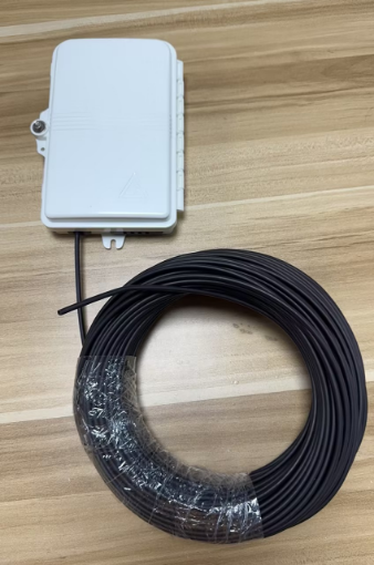 FTB-104C 2F PRE-TERMINATED DROP ADSS CABLE 4.0mm OD 800N OUTLET KIT 2xLCUPC 120m